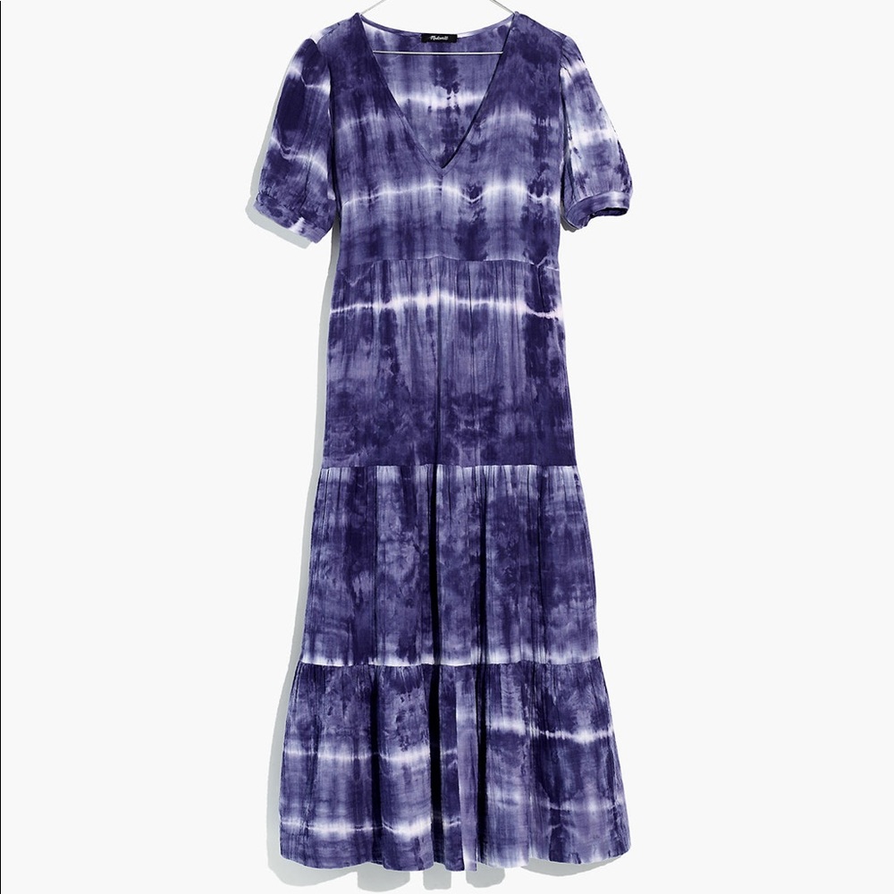 Madewell x Warm tie dye dress